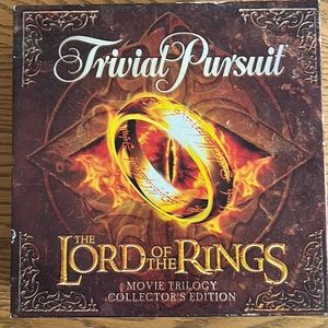 Trivial Pursuit: The Lord of The Rings Game. Parker Brothers, All pieces